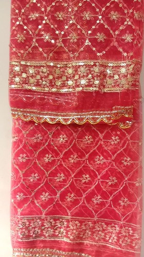 Red mata chunri - 2m, net