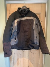 BMW Motorrad Streetguard 2 Bike Jacket Men’s XXL Black Grey Gore-Tex Size 62