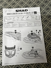 Shad Top Box Fitting Kit BMW R1200 RT 2014-2018