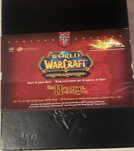 World warcraft trading card - trading,