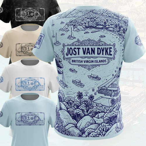 Vintage sailing shirt - vintage, t-shirt,