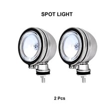 White chrome halogen - 2,