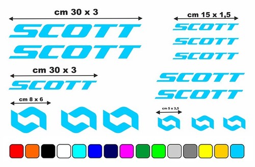 Vinyl kit for scott mtb - kit,