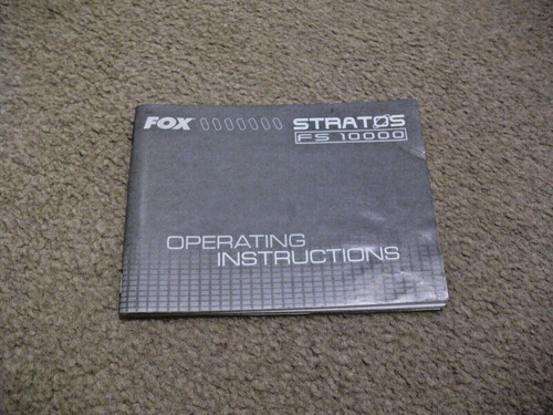 Fox stratos 1000 reels - stratos, fs