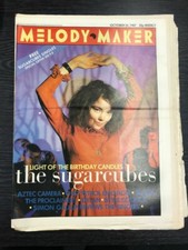 Melody Maker: Light of the Birthday Candles, October 24th 1987