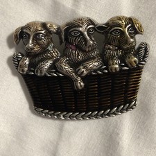 Hultquist Brooch three little
