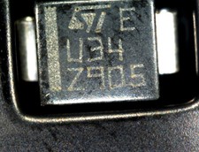 strip of 25 STPS340U ST Schottky rectifier diode 3A 40V U34 