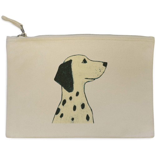 Dalmatian dog portrait side - 'dalmatian,