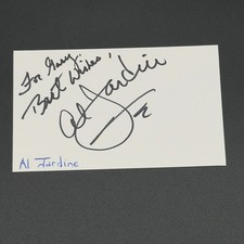 Al Jardine Signed 3x5 Index