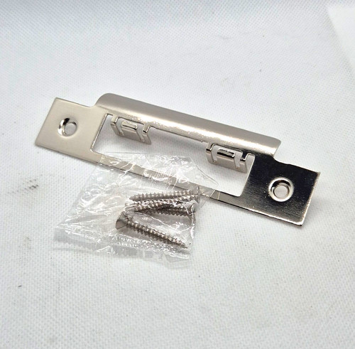 Satin silver metal slide - satin,
