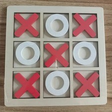 🌟 Wooden Noughts & Crosses