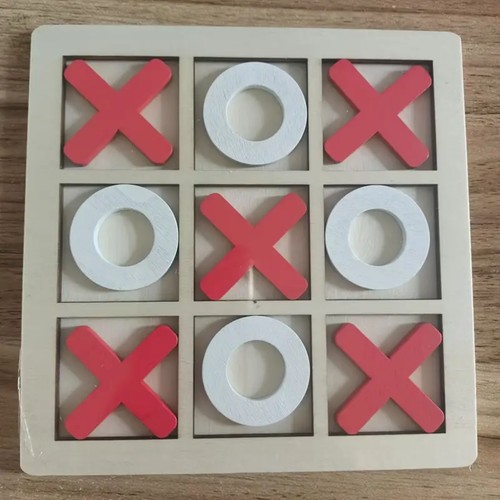 Wooden noughts crosses - 🌟,