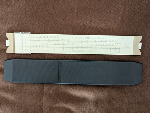British thornton slide rule - slide,