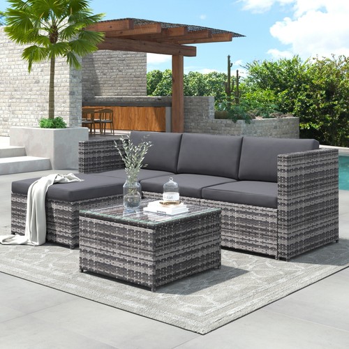 Shaped corner sofa glass - l-shaped,