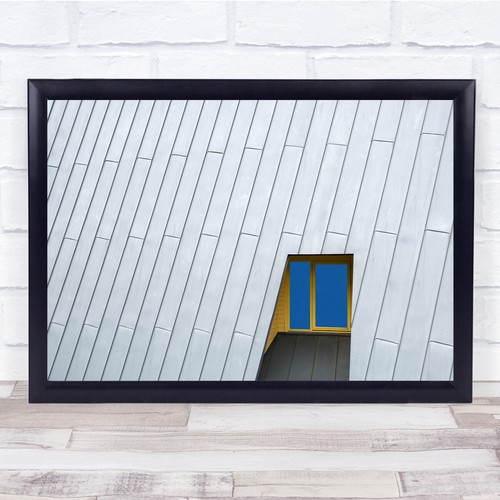 Window roof building wall art - window,