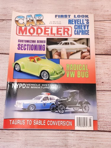 Car modeler magazine - car, magazine-july
