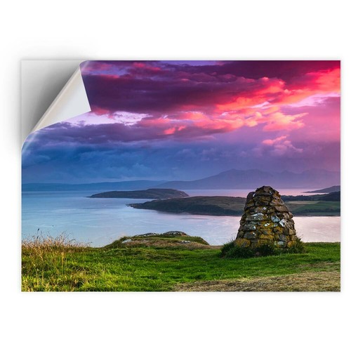 Vinyl sticker cumbrae - x,