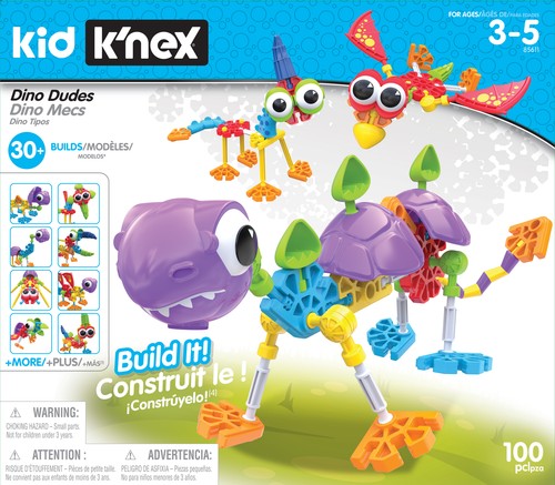 Kid nex dino dudes building - kid, k'nex