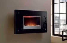Valor Manhattan "Pebble Bed" Electric Wall Fire with Remote Control. New & Boxed
