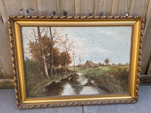 Large antique french - v.,