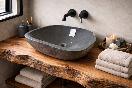 Marblechic natural river stone - natural,