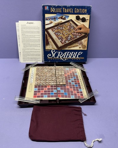 Scrabble deluxe edition - edition, travel