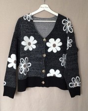 Women’s Short Black Knitted
