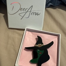 Deer Arrow Wicked Witch Brooch Alphaba