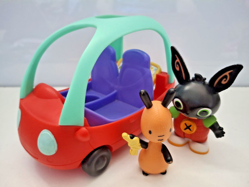 Bing bunny flops car - bing,