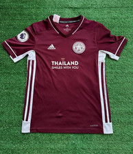 Leicester City 2020 3rd T-Shirt Maroon Adidas Kit | Child Boys 12 Years Football