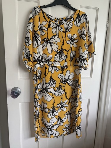 Mustard yellow floral - yellow, cape