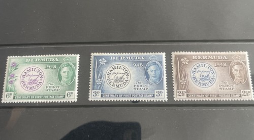 Bermuda kgvi 1949 centenary - kgvi,