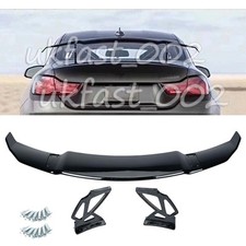 Gloss Black Big Racing Drift Spoiler Wing For BMW M4 F82 4 Series F32 2013-2020