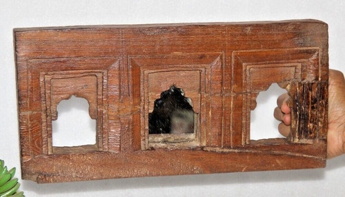 Antique wooden wall décor - wall,
