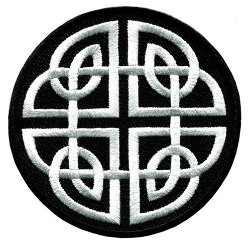 Celtic knot patch embroidered - patch,