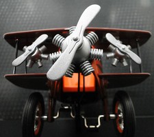 Pedal Car Plane WW2 Metal Ford Aircraft P51 Mustang 1967 "Too Small to Ride-On"