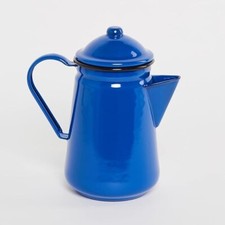 Falcon Enamel 13cm Coffee Pot without Lid - Blue