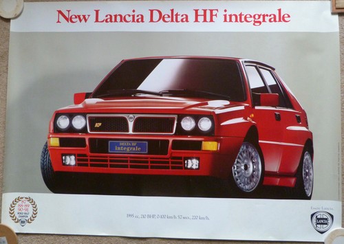 Lancia delta integrale - lancia, hf