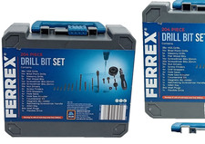 FERREX 204 PIECE DRILL BIT SET
