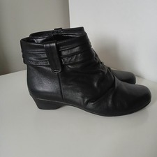 Clarks Matron Ella Ankle Boots