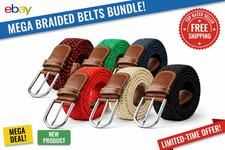 Mens Womens Enzo Stretch Belts