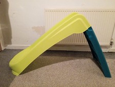 Palplay Fun 'n Fold junior Slide Blue Green Folding kid Slide Indoor Outdoor Toy