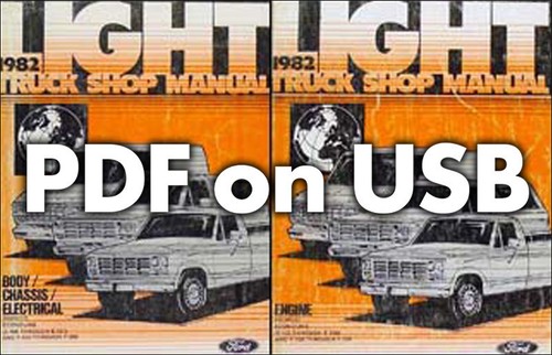 1982 ford truck shop manual - ford, 5