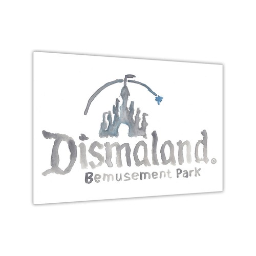 Banksy dismaland canvas wall - banksy,
