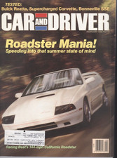1988 Car & Driver Magazine