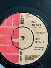CLIFF RICHARD - TAKE ME HIGH / CELESTIAL HOUSES.UK ORIG 1973 7"