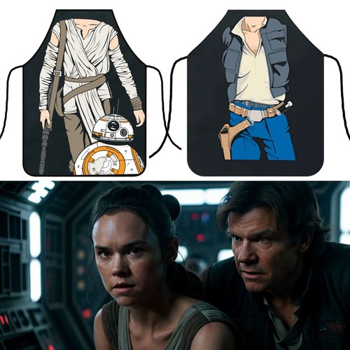 Star wars rey han - rey, solo