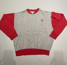 Vintage Adidas 80s grey and