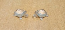 GENUINE SWAROVSKI CRYSTAL BABY PAIR TORTOISES TORTOISE