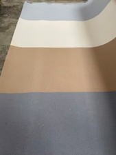 £4 PER M2 WESTEX Westex Natural Loop Cable Custom Stripe 4m x 2.5m CARPET CHEAP